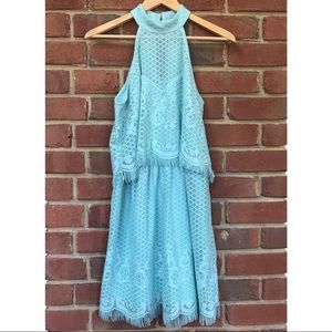 Mint Green Charlotte Russe Party Dress L